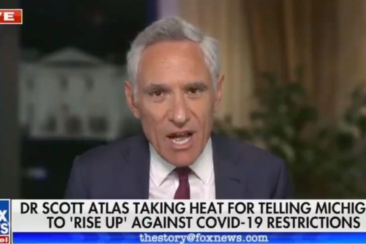 Trump adviser invites families to risk killing loved ones as it may be 'their final Thanksgiving' anyway
