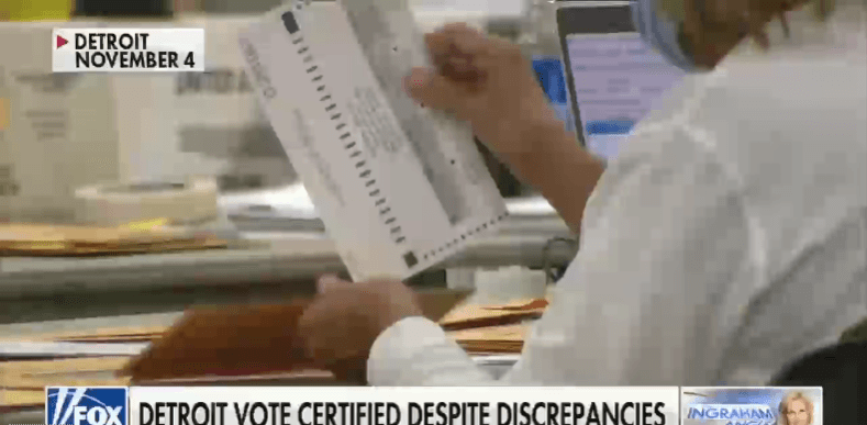 Michigan GOP Drops Attempt To Rig Vote Totals — And Irks Fox News