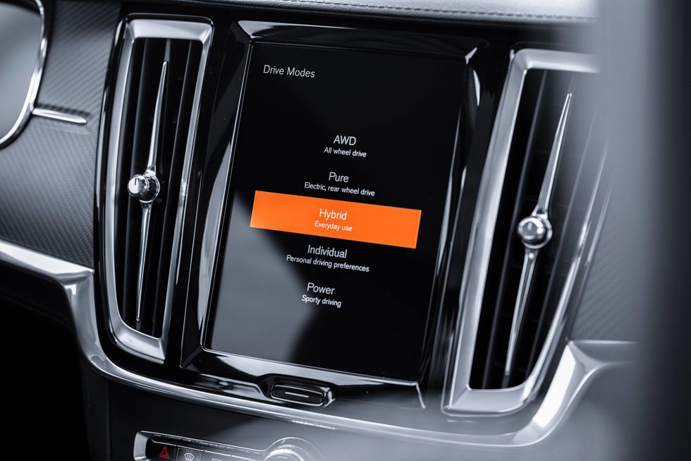 Driving modes of the Polestar 1