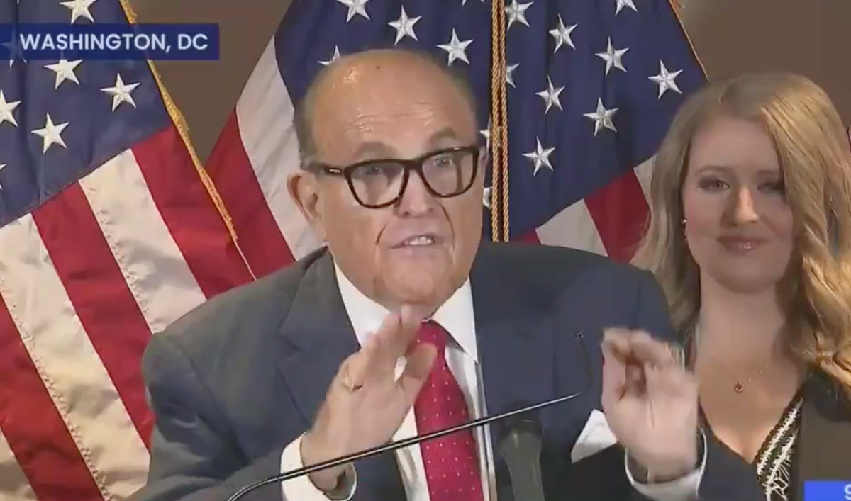 Rudy Giuliani Called Out for Misquoting 'My Cousin Vinny' During Bizarre Election Conspiracy Press Conference