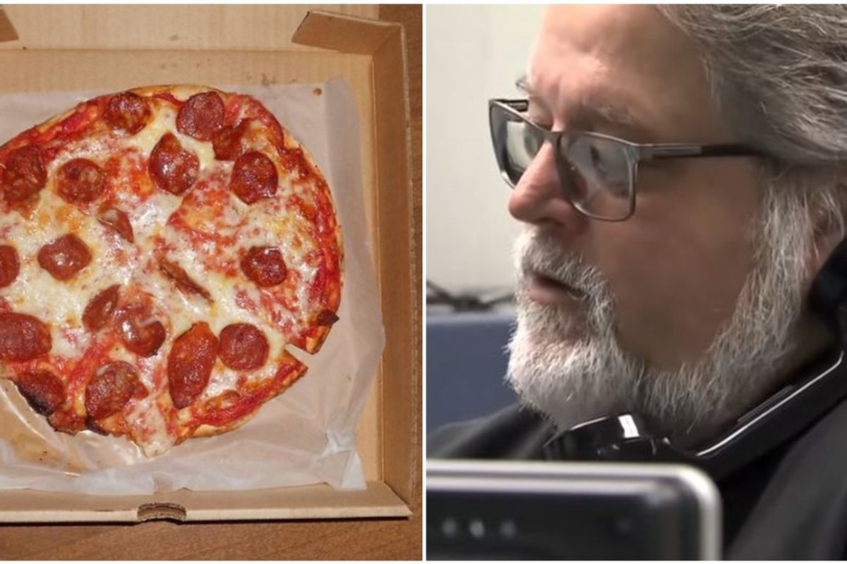 Quick-thinking 911 operator gets a call for a 'large pizza' and realizes something is very wrong