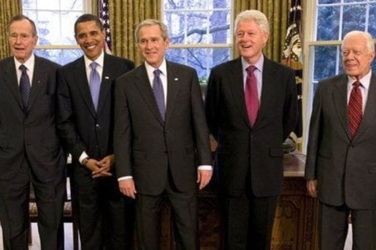 Obama's post-election lunch with the former presidents is what America should look like
