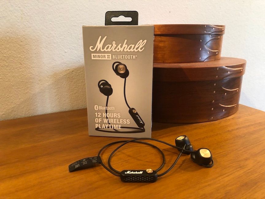 Marshall Minor 2 Wireless Earbuds Includes outlet Charging Case