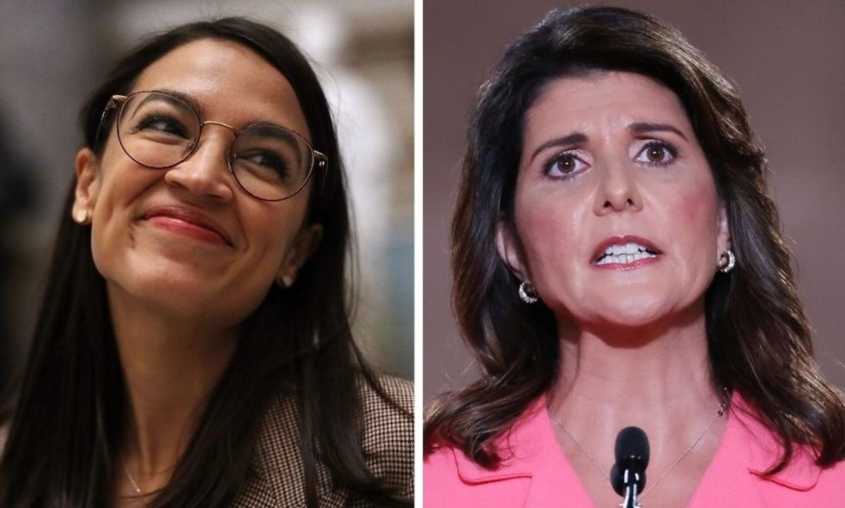 Nikki Haley Tried to Come for AOC Over Relief Payment Tweet and AOC Made Her Instantly Regret It