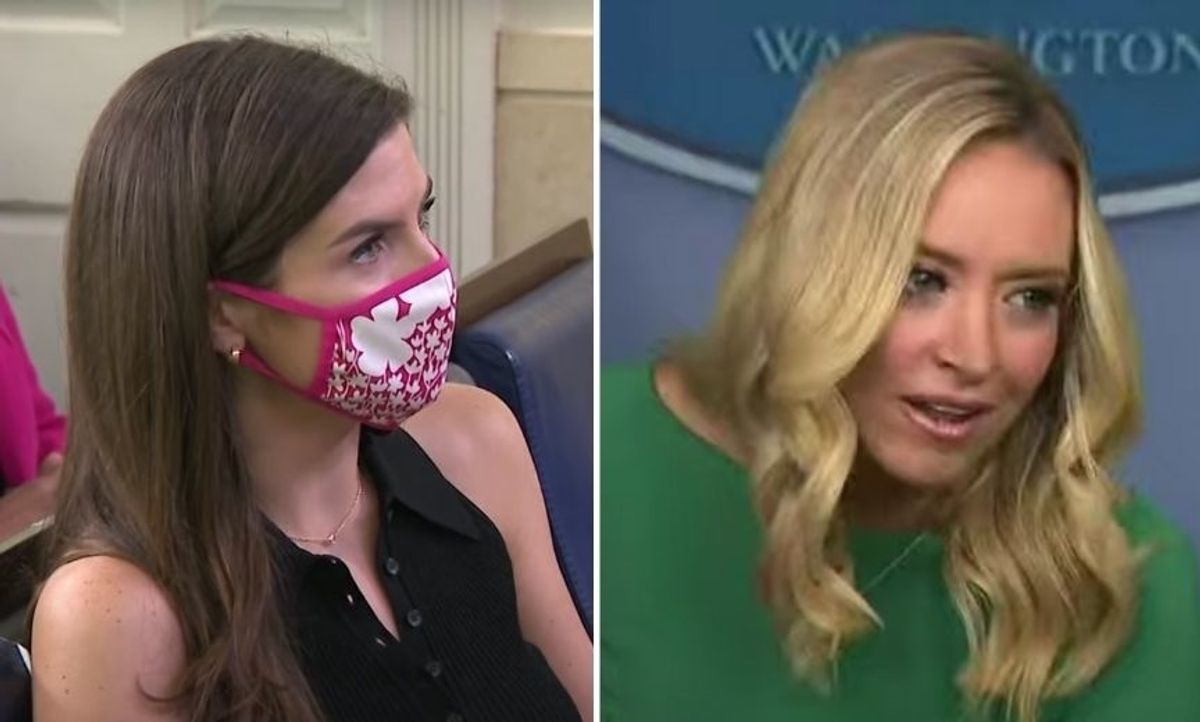 Kayleigh Stormed Out of Press Briefing After Calling CNN Reporter an 'Activist' and the Reporter Just Clapped Back