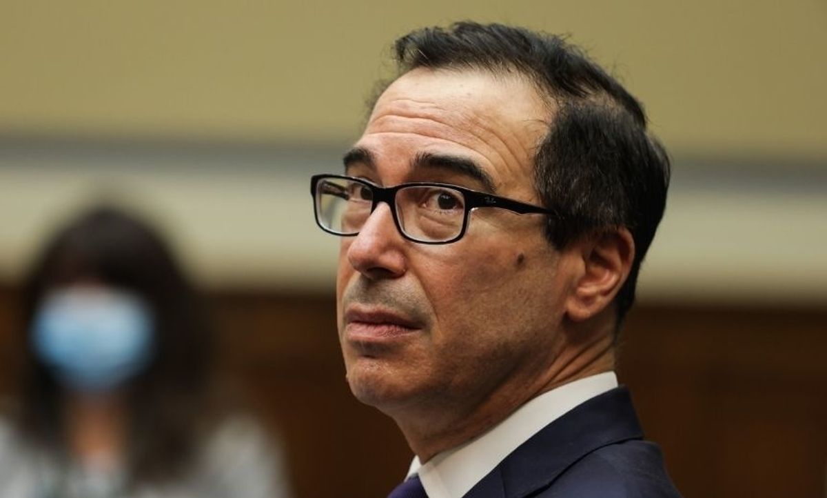 Trump's Treasury Secretary Just Made the Most Cringey Freudian Slip in an Interview and Now 'Freudian' Is Trending