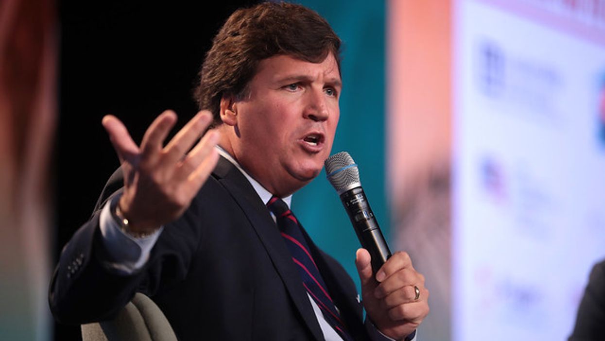 Fox News host Tucker Carlson 