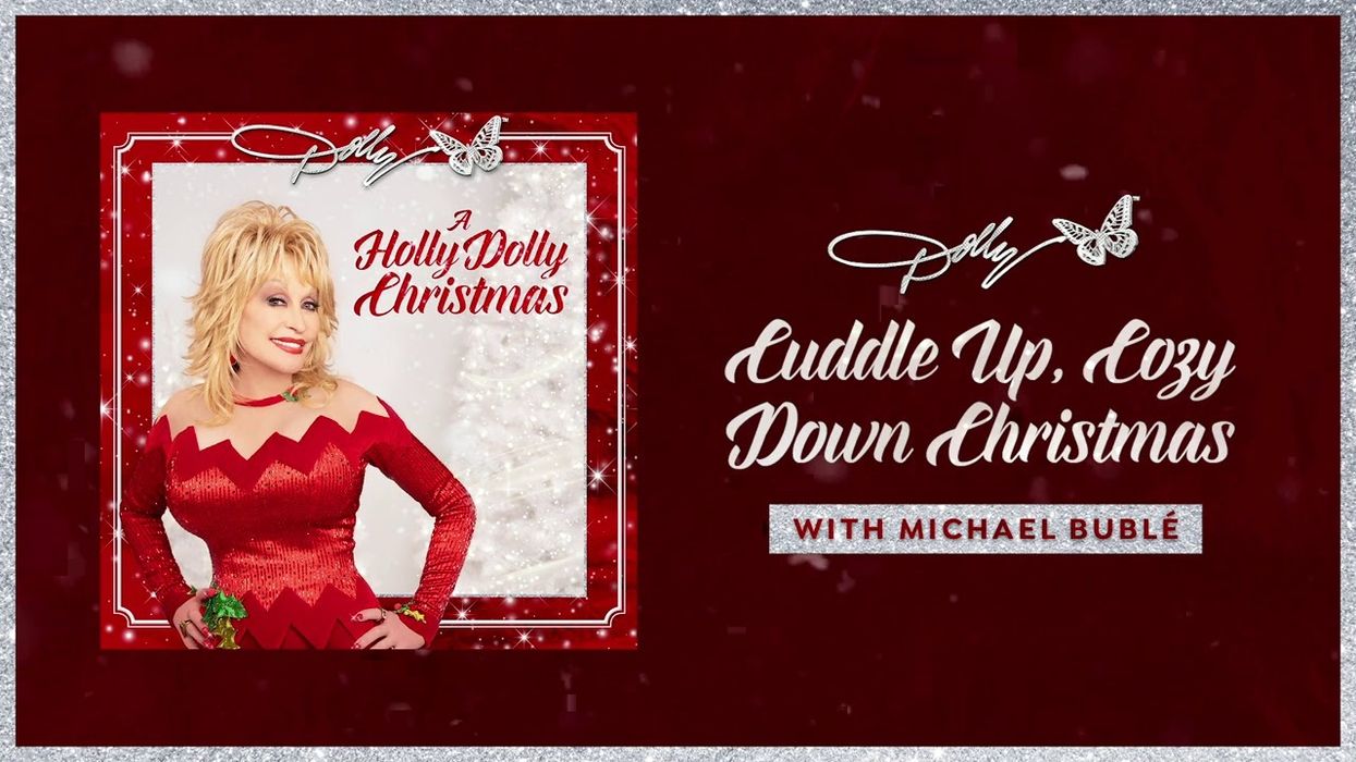 Dolly Parton debuts new music video for Christmas duet with Michael Bublé