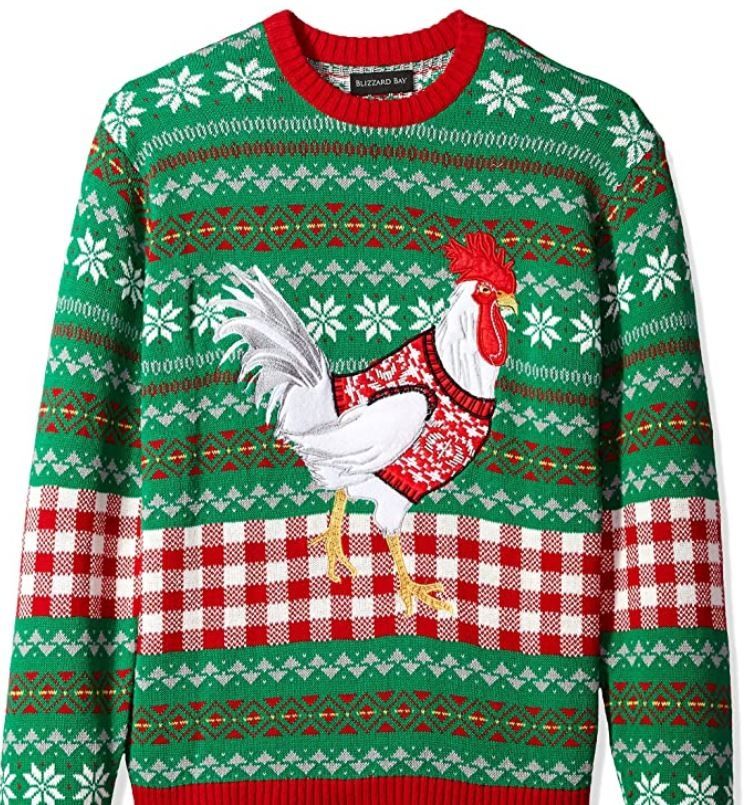 light up cow christmas sweater