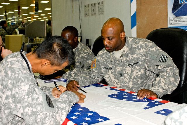 military voters