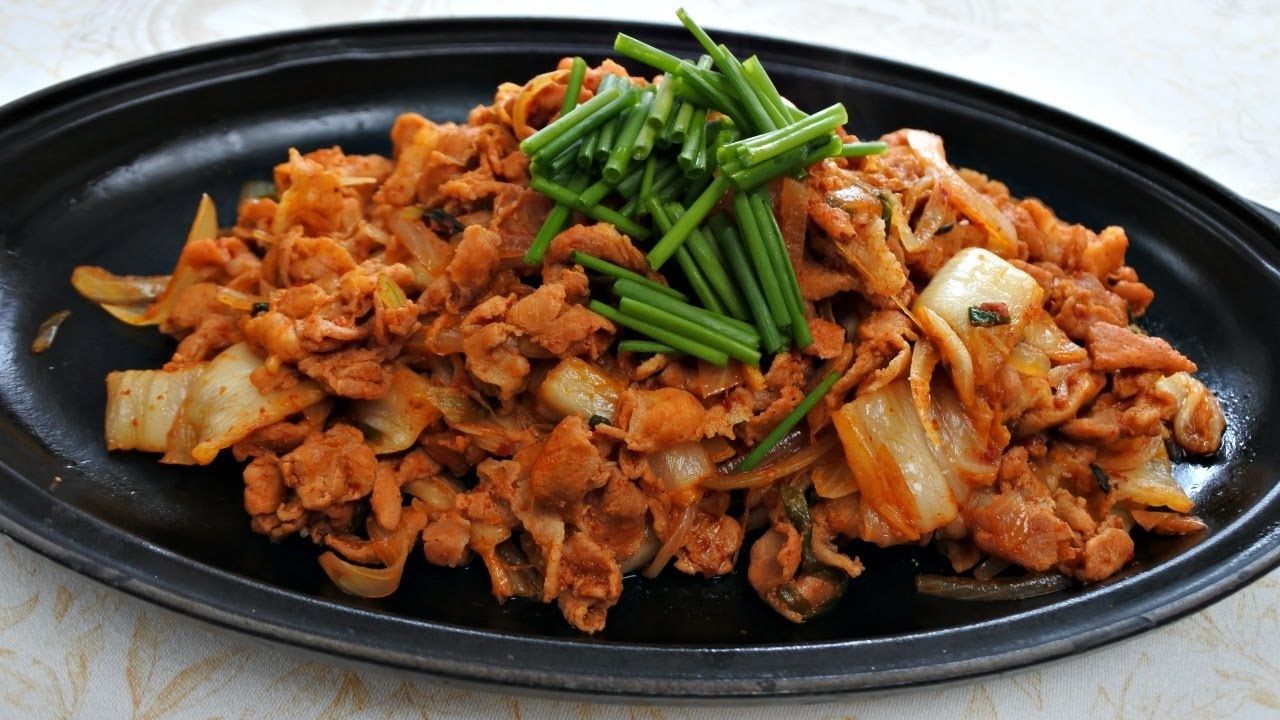 Pork Belly and Kimchi Stir Fry