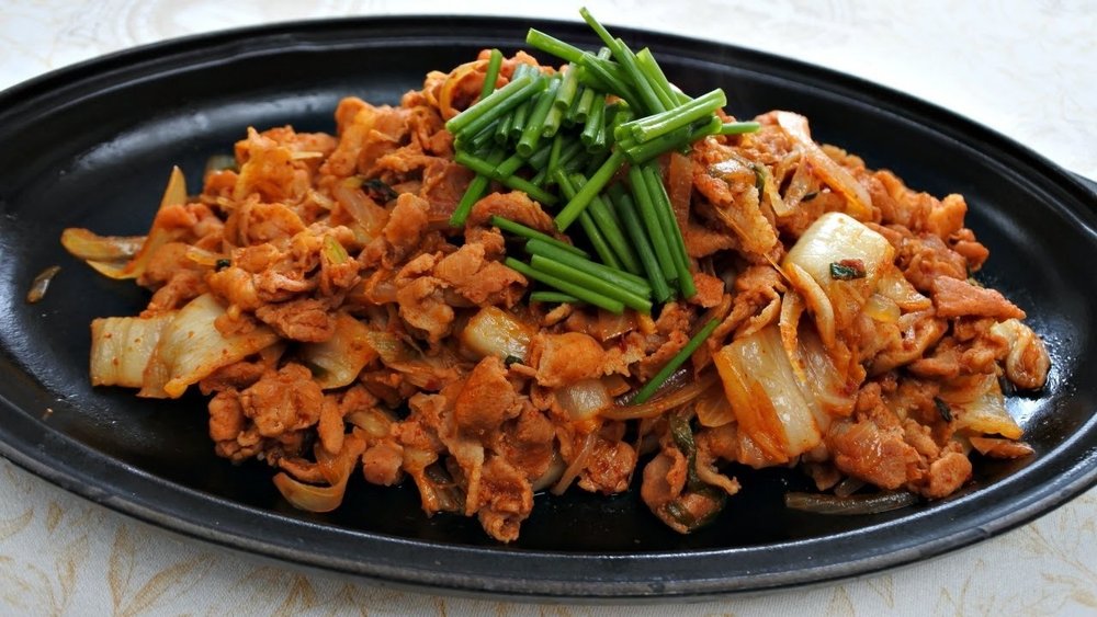 Pork Belly and Kimchi Stir Fry