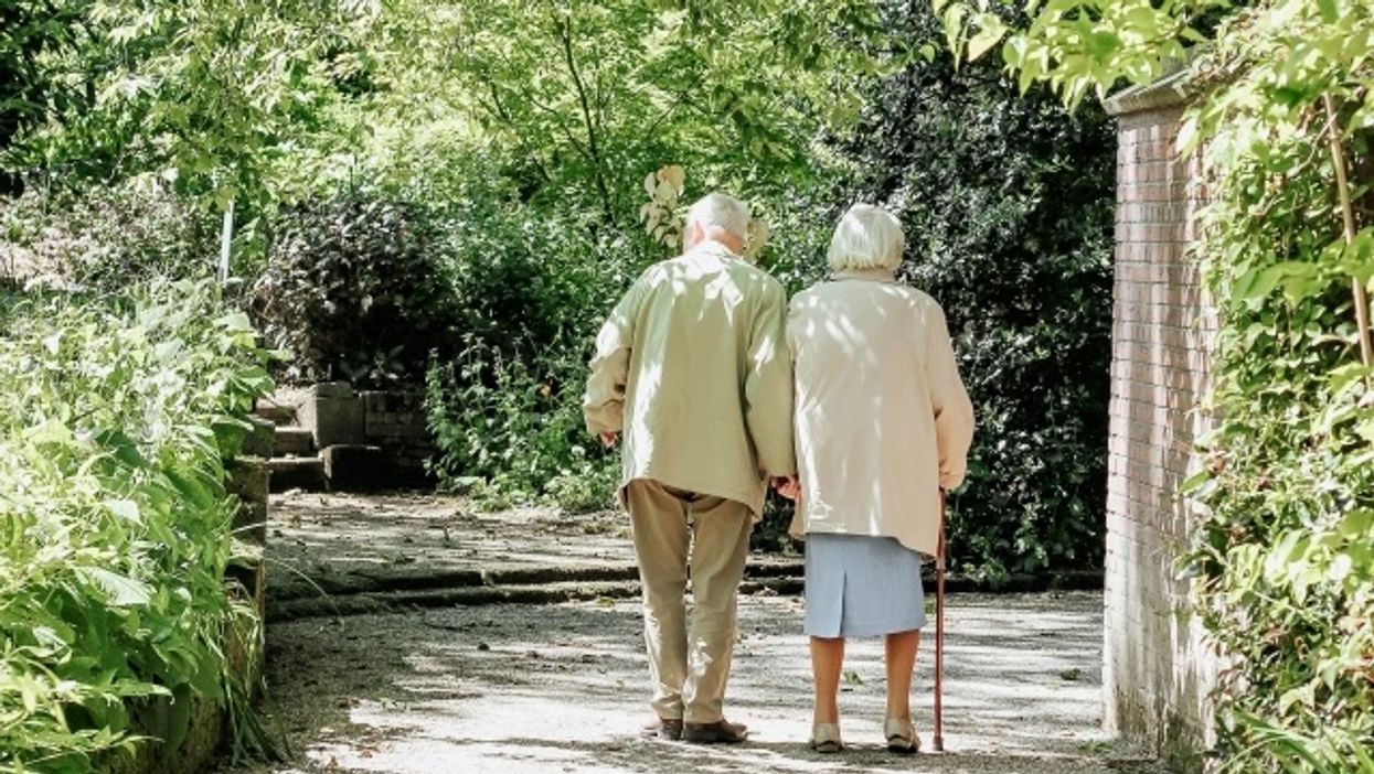 old couple, elderly