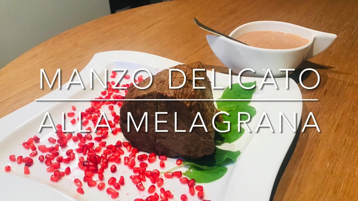 Cuciniamo insieme: manzo delicato in salsa di melagrane