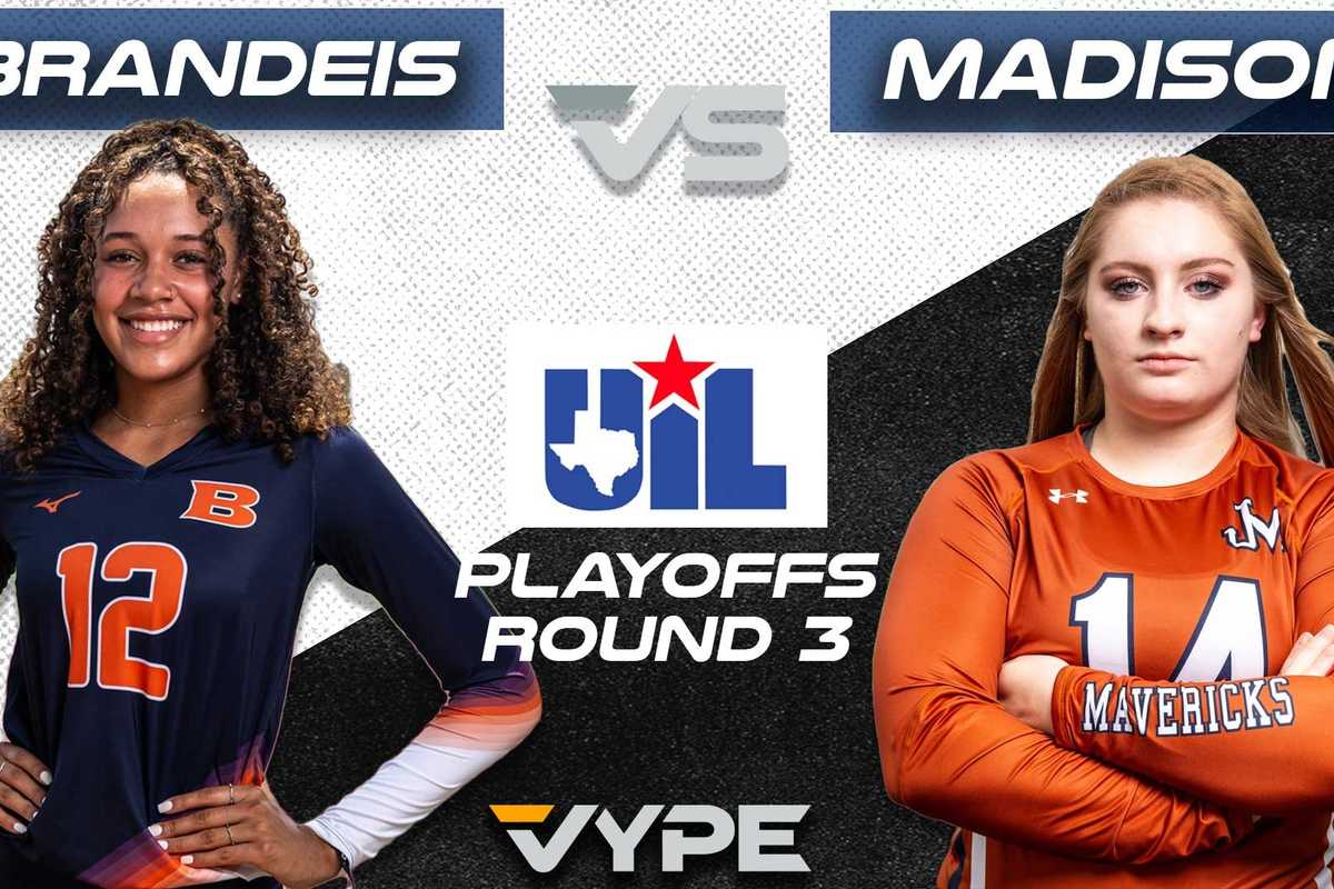 UIL 6A Region IV Volleyball Quarterfinal: Brandeis Wins Thriller Against Madison