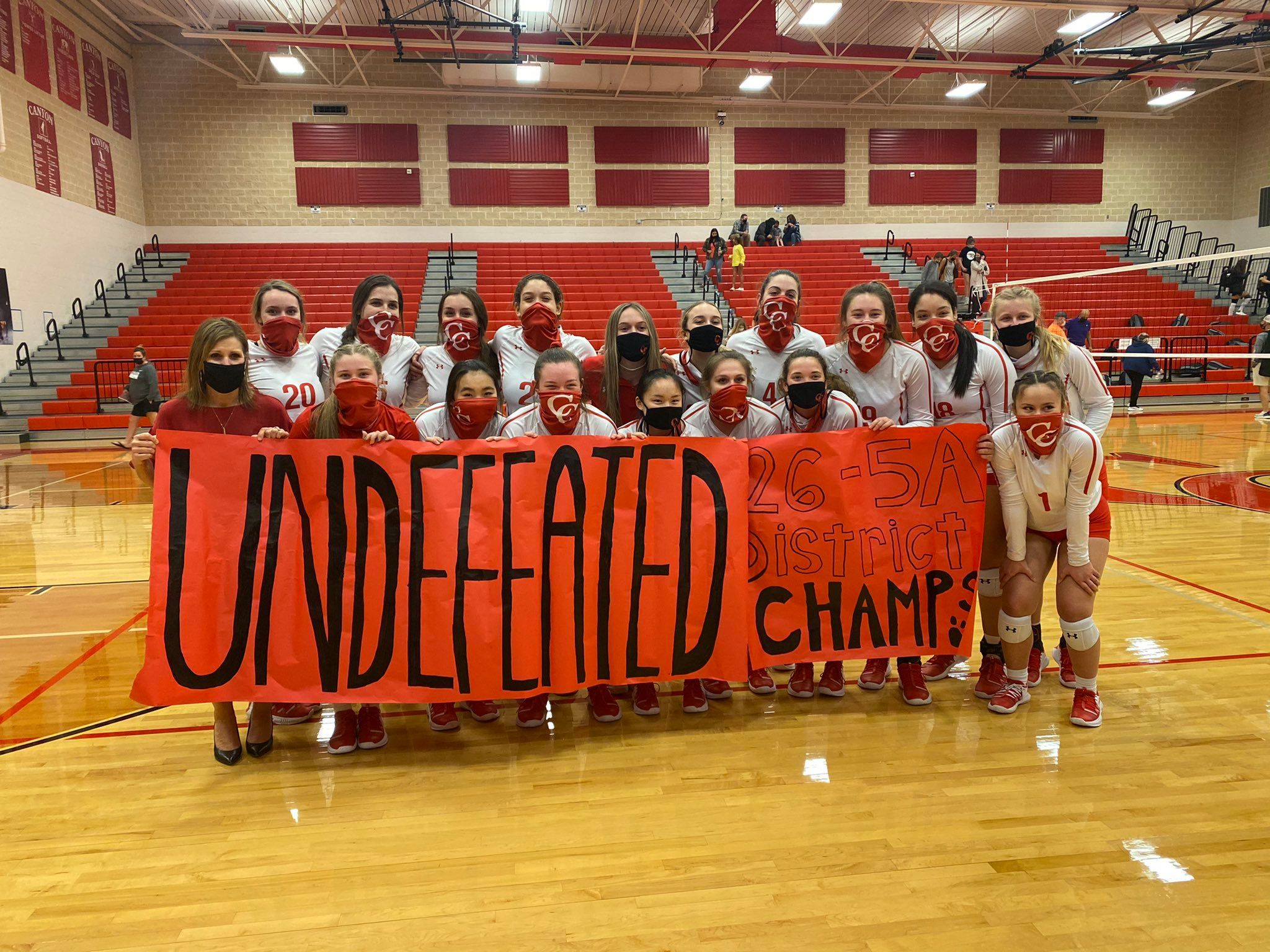 Canyon Cougarettes Press on for 5A Title!