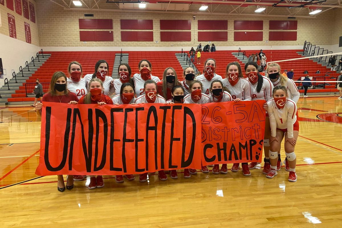 Canyon Cougarettes Press on for 5A Title!