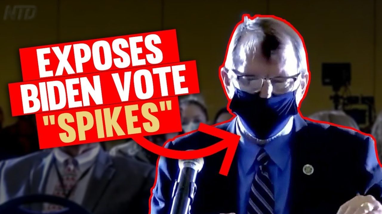 Audience GASPS when Colonel explains Biden vote ‘spikes’ in Pennsylvania