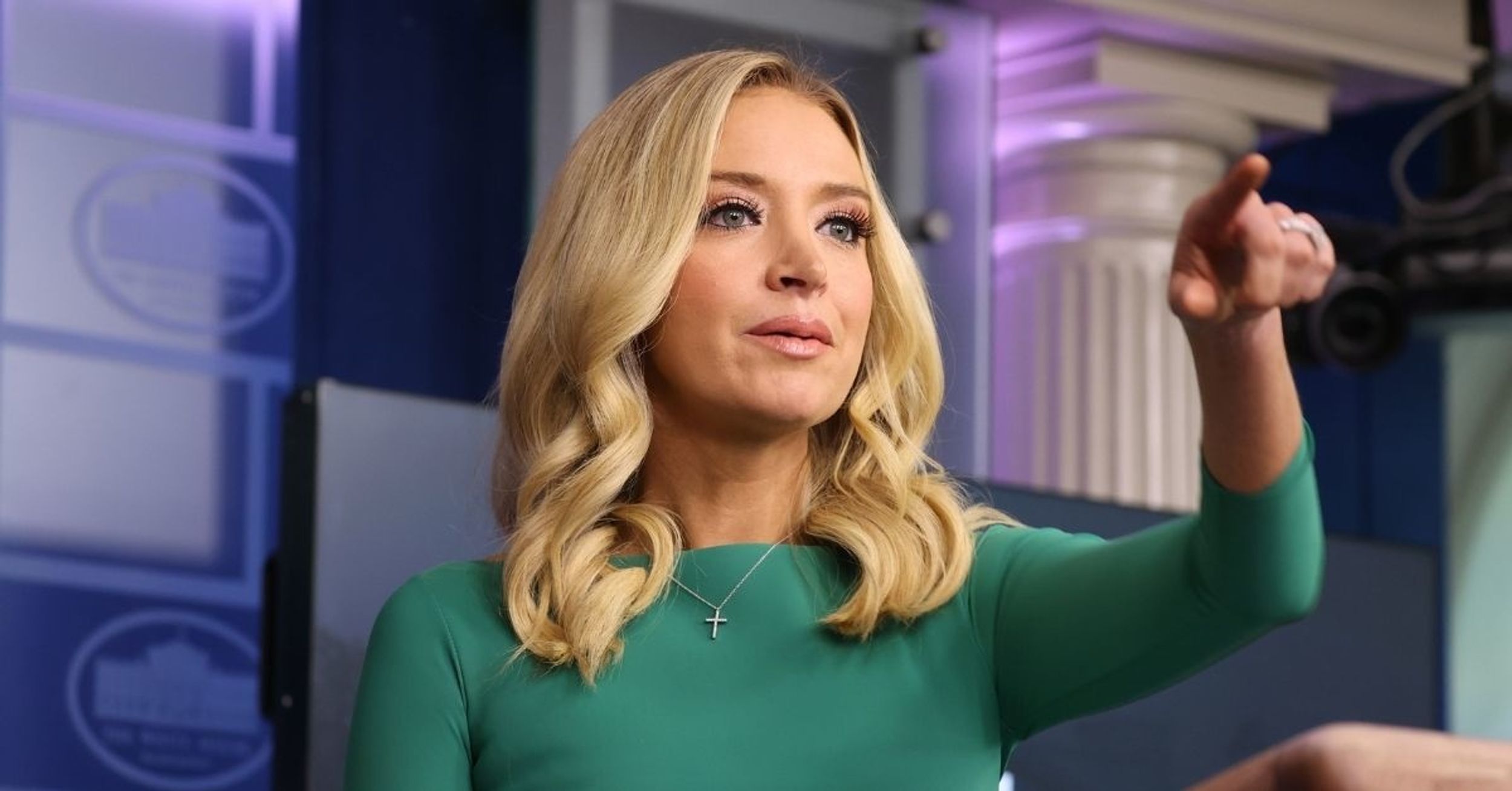 Kayleigh McEnany Dragged For Blatant Lie While Complaining About Biden's All-Female Press Team