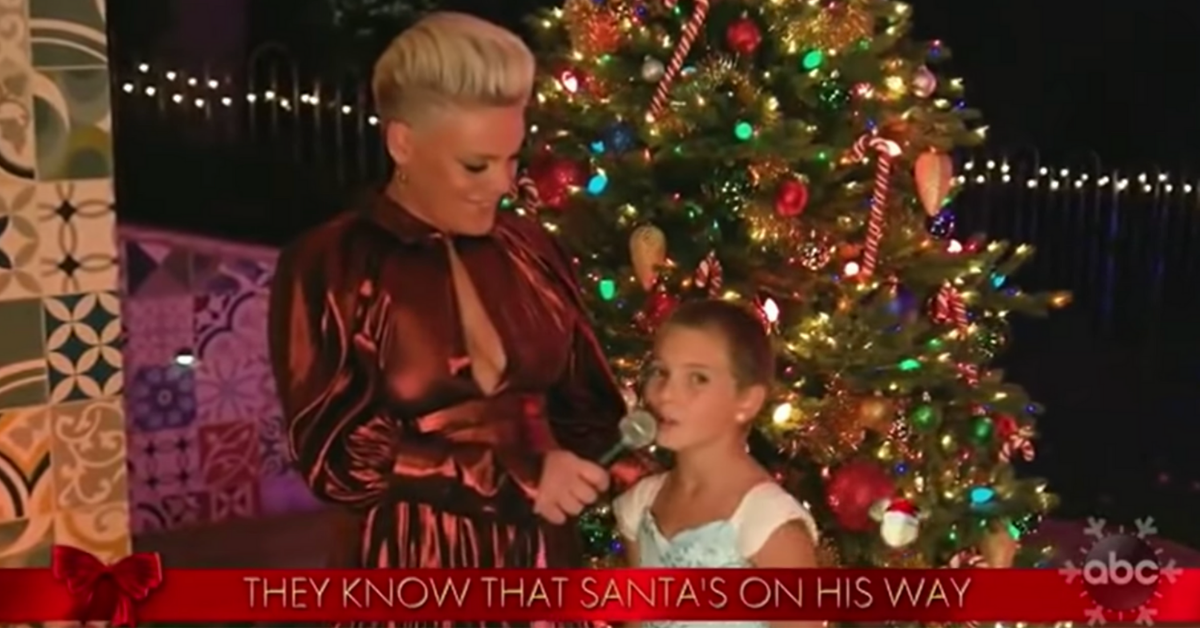 P!nk's Daughter Proves She Inherited Her Mom's Pipes By Impressively Belting Out Christmas Classic