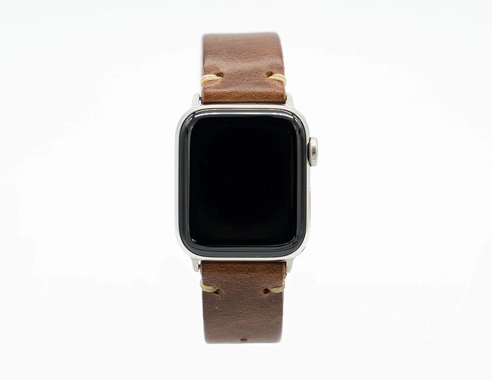 Southern Straps Brown Leather strap for Apple Watch