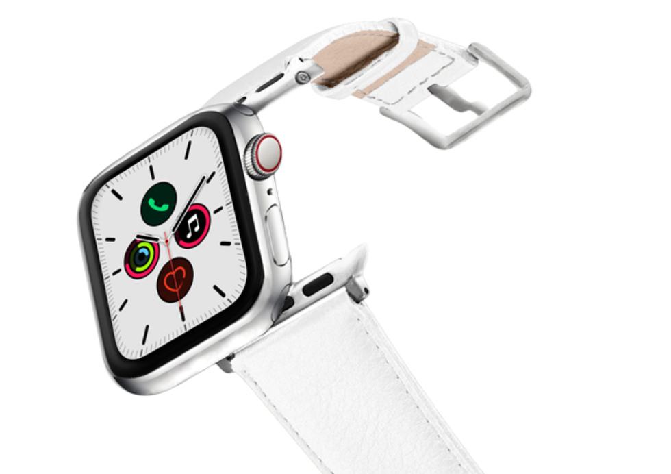 Meridio Nappa Off White strap for Apple Watch