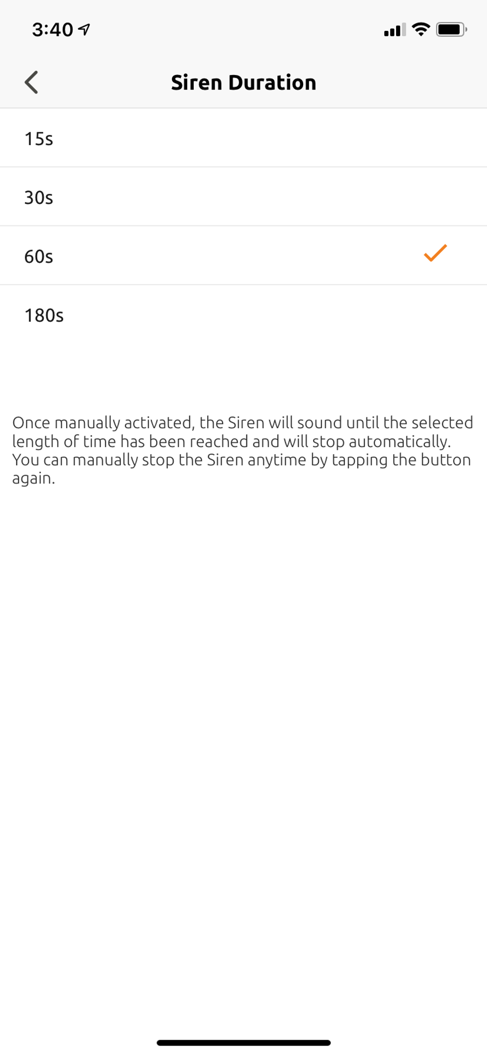 Setup the siren for Toucan Video Doorbell in app.