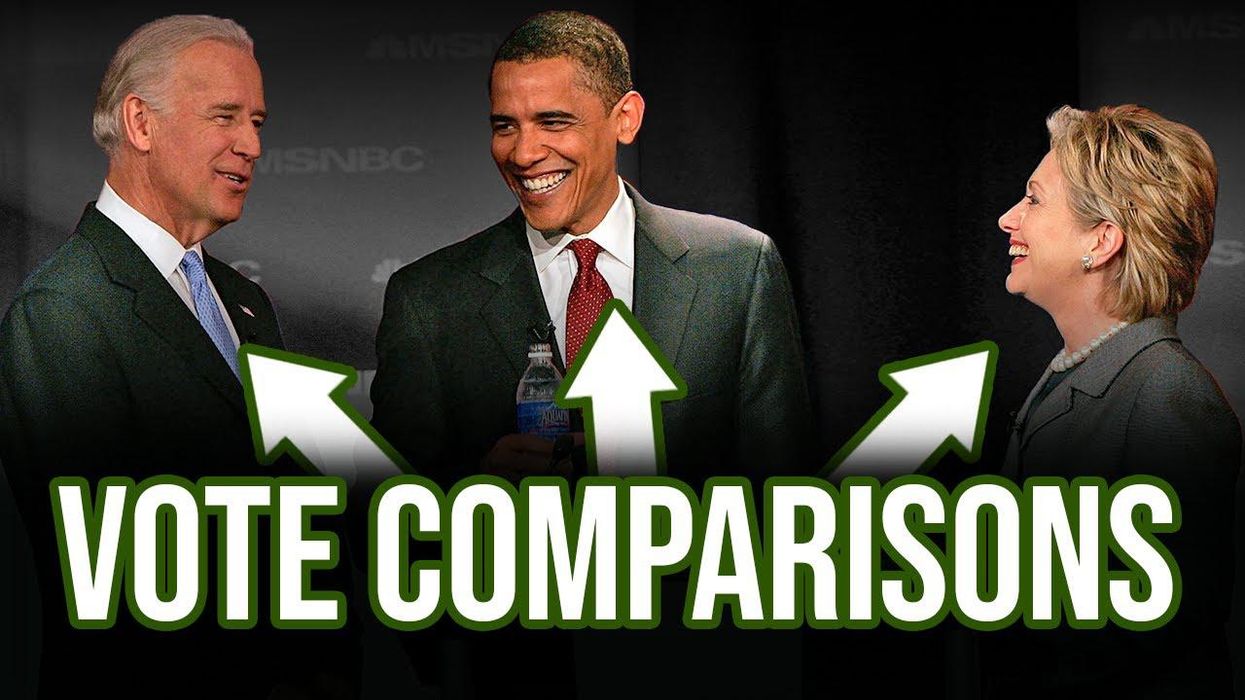 Biden outperformed Obama…but underperformed Hillary Clinton?