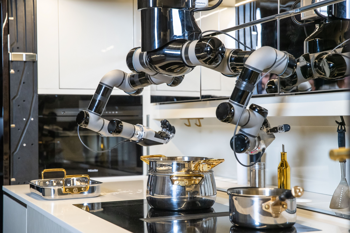 Moley Robotics kitchen