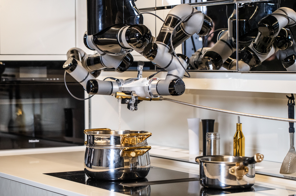 Moley Robotics kitchen