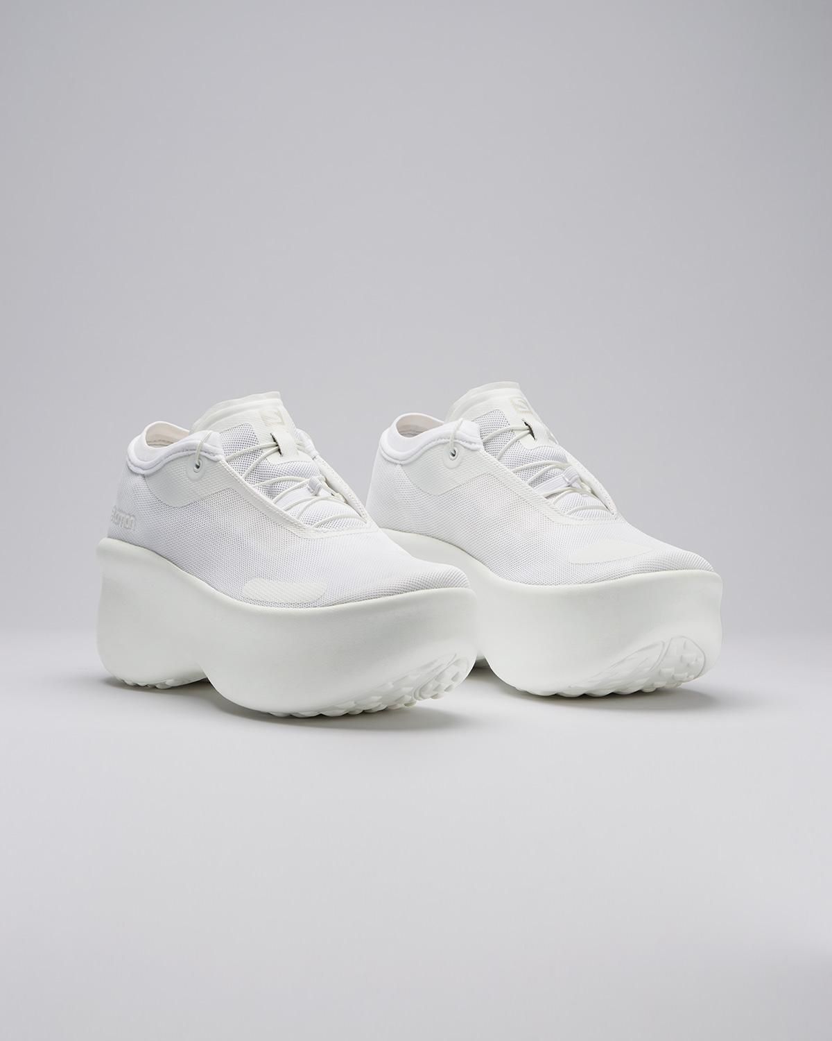 【CDG×Salomon】厚底Mary Jane スニーカー ホワイト CDG x Salomon RX Marie-Jeanne Platform — White – La Garçonne