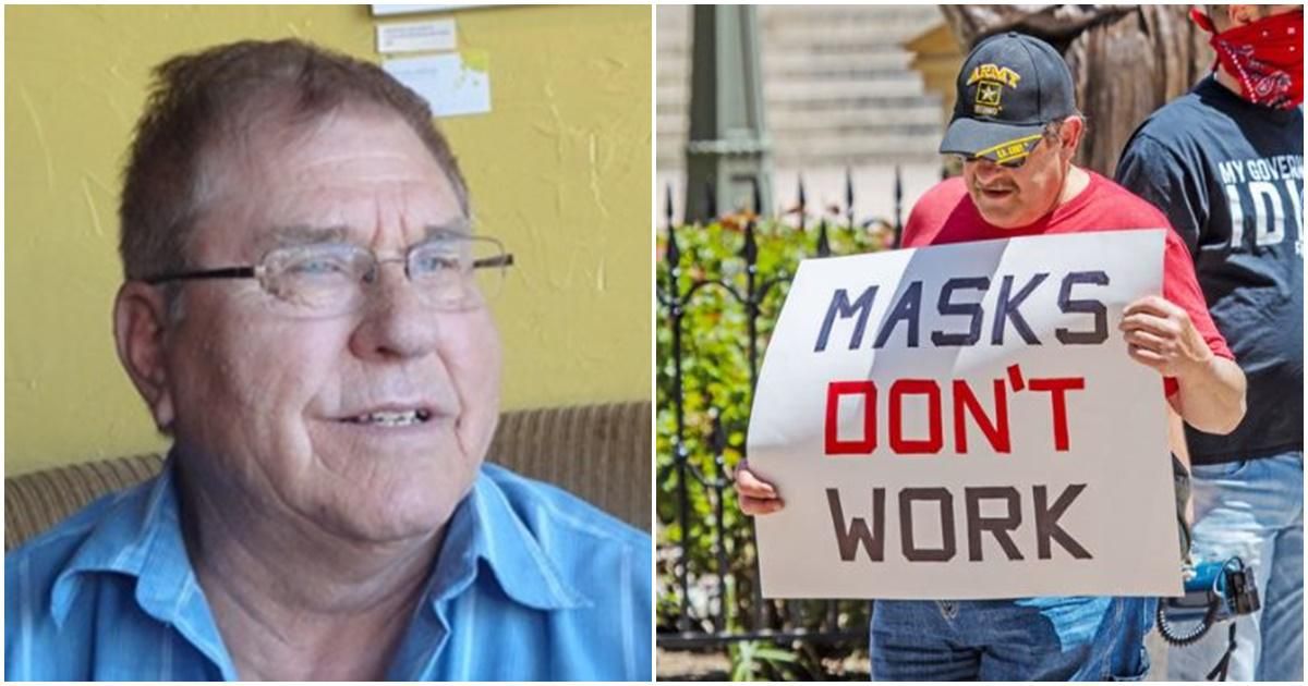 The obituary for a man who died of COVID-19 takes aim at anti-maskers