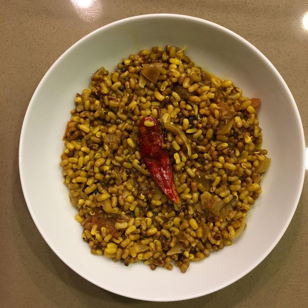 How to cook sprouted dew (moth) beans B+C Guides