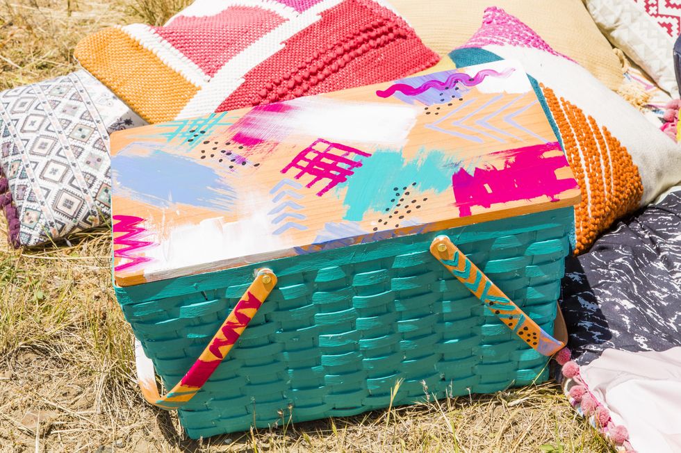 How to make your own diy picnic basket B+C Guides