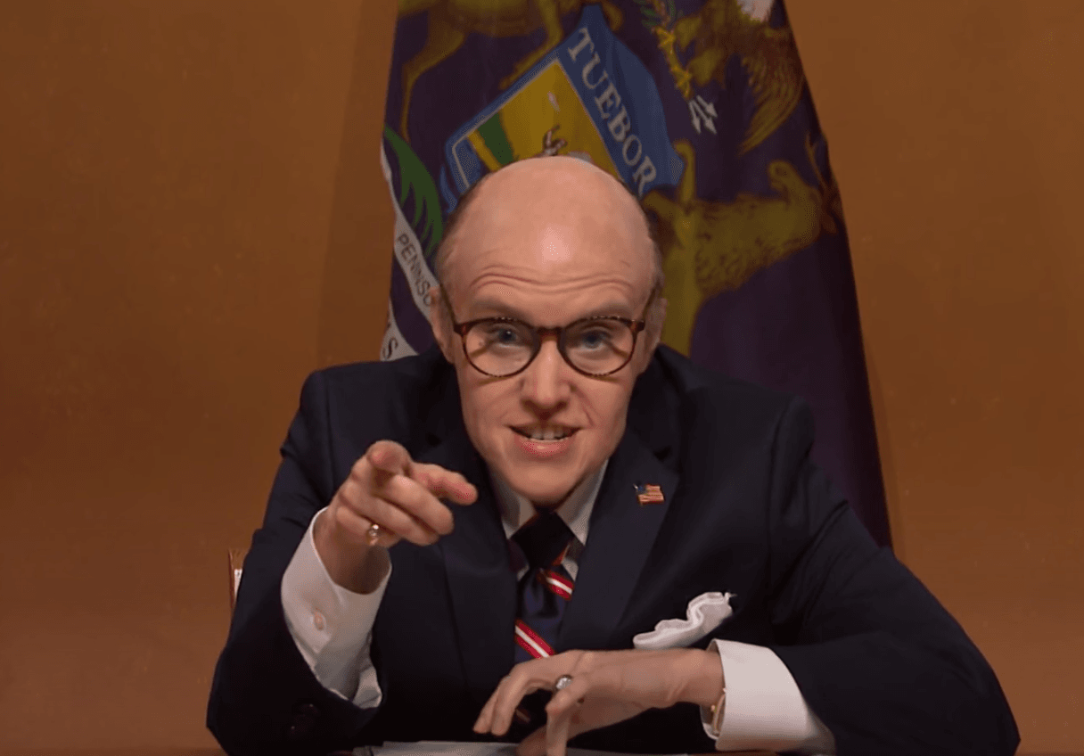 SNL Cold Open Highlights Farting Rudy In Voter Fraud Farce