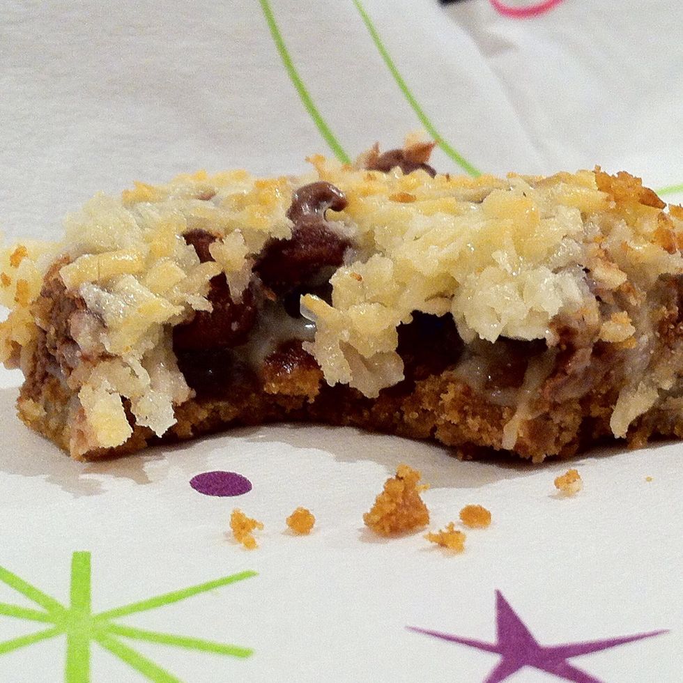 How to make hello dolly squares B+C Guides