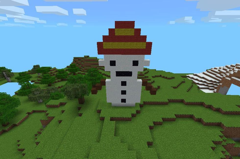 How to Make a Snowman on Minecraft B+C Guides