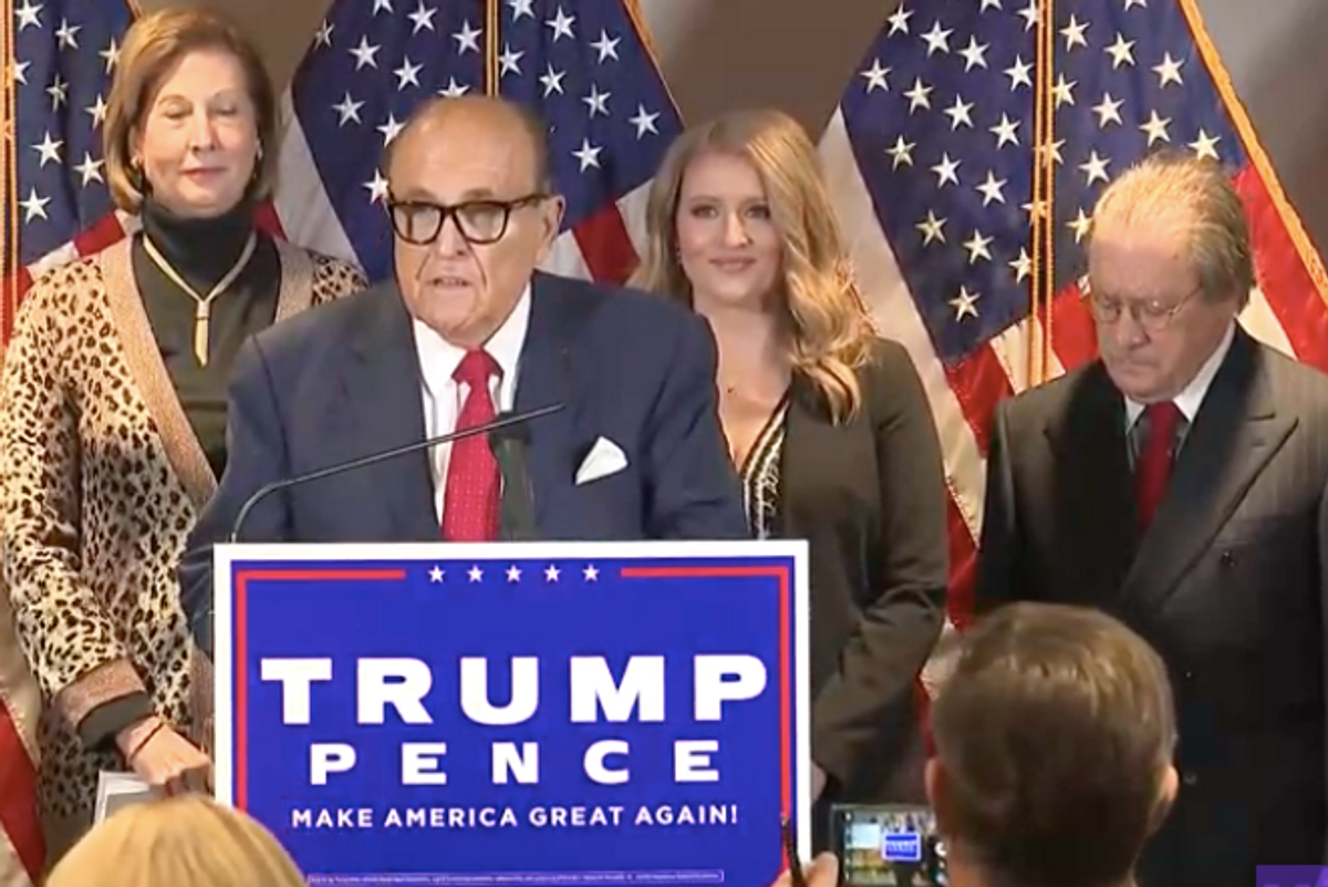Bunch Of Goddamn Lunatics Walking Around Saying They're The President's Lawyers