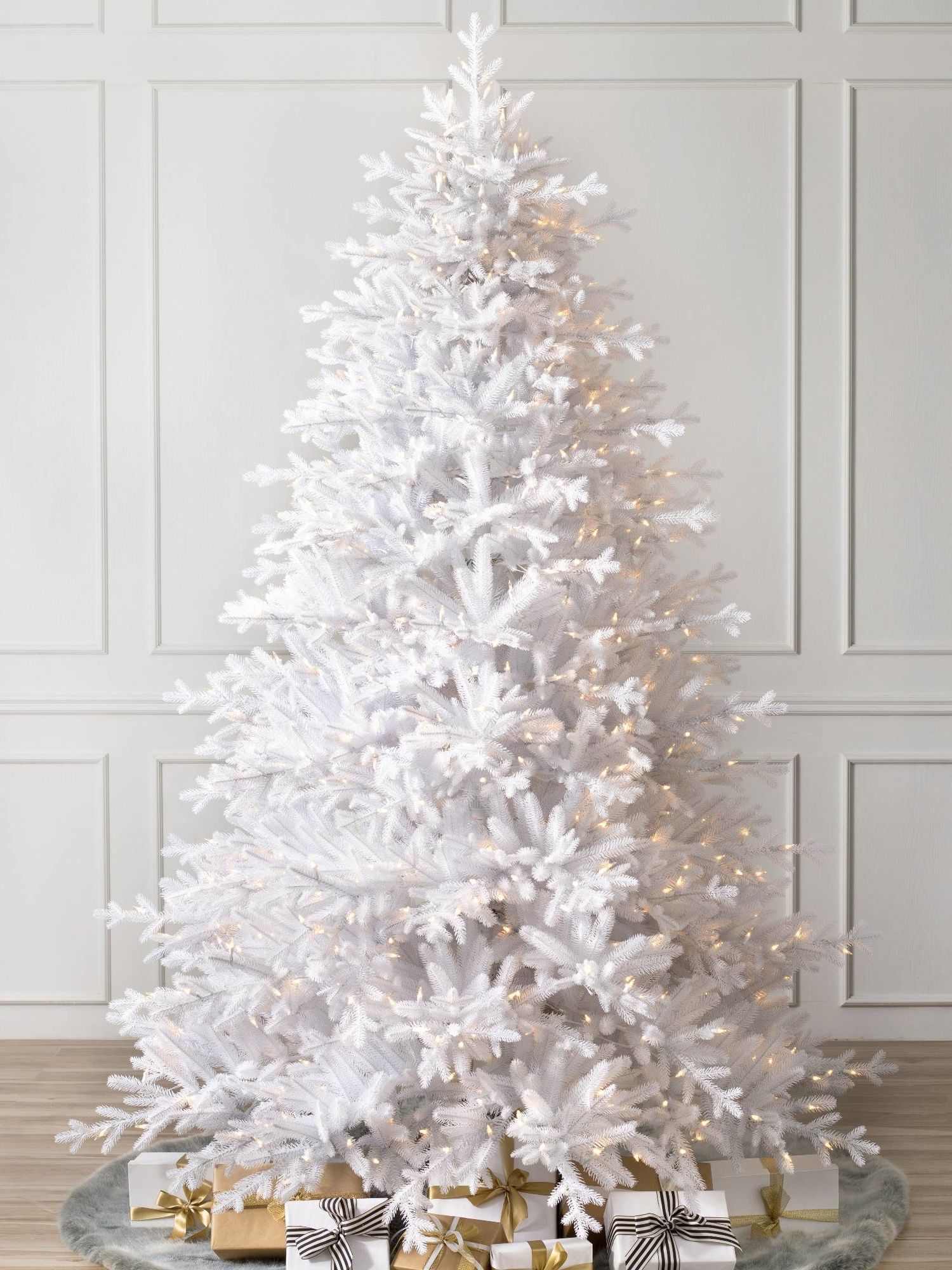 splurge best white christmas tree