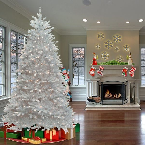 budget best white christmas tree
