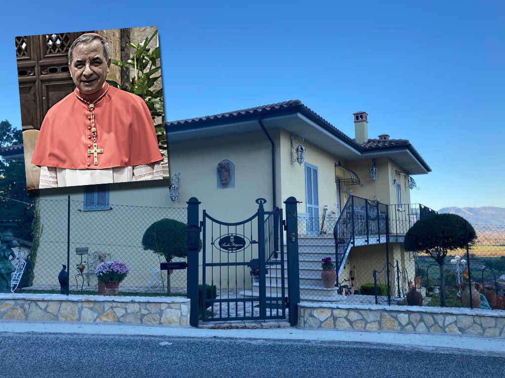 A monsignor Perlasca la villa della «donna del mistero» in cambio di 5 anni di messe