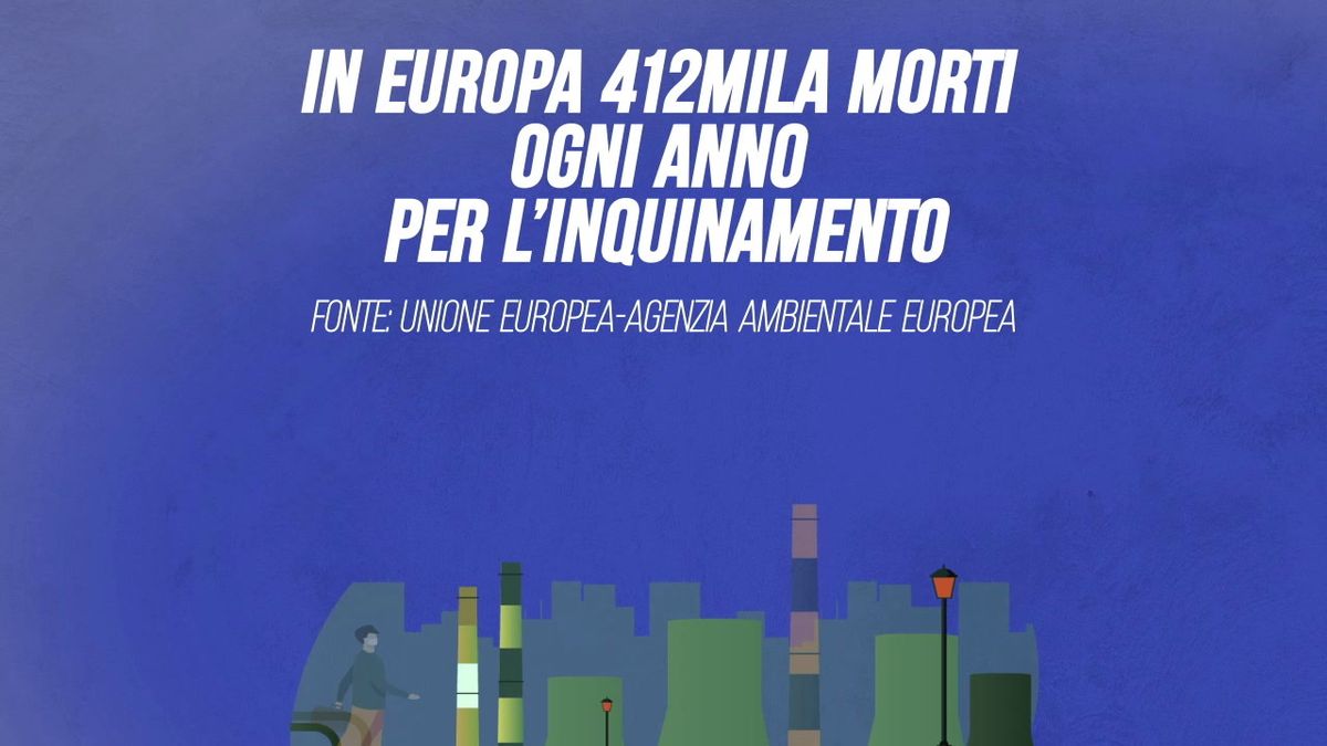 In Europa 412.000 morti ogni anno per l’inquinamento atmosferico
