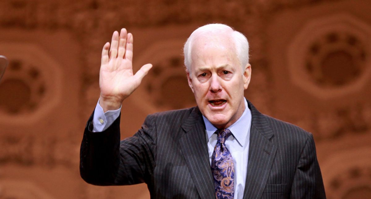 'Wait til he hears about phone books': John Cornyn mocked for accusing Lincoln Project of 'illegal doxing'