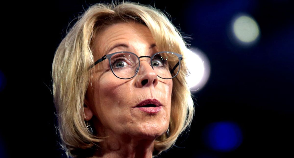 DeVos was terrible at her job and knew nothing about public schools. That was exactly what the far right wanted