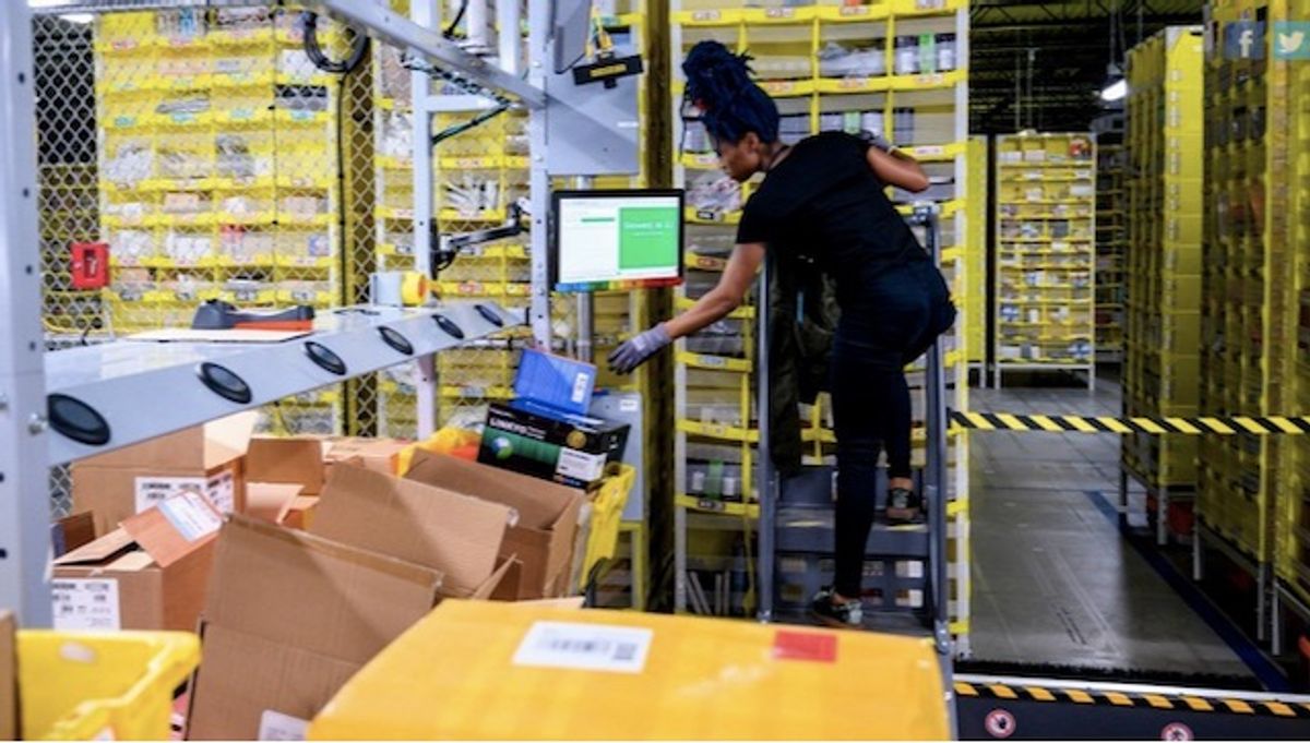 Amazon workers begin voting in landmark US union push