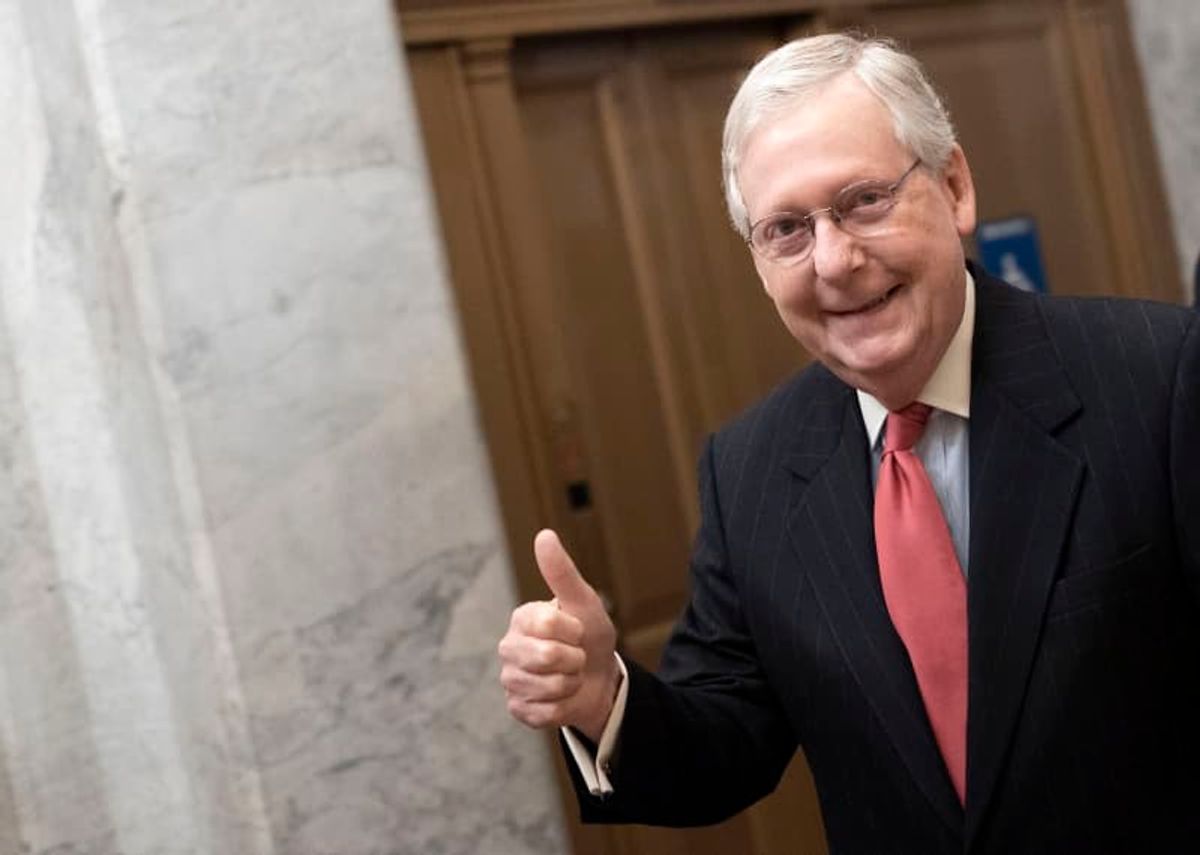 There are enough votes in the Senate to remove Trump from office -- but only if McConnell agrees