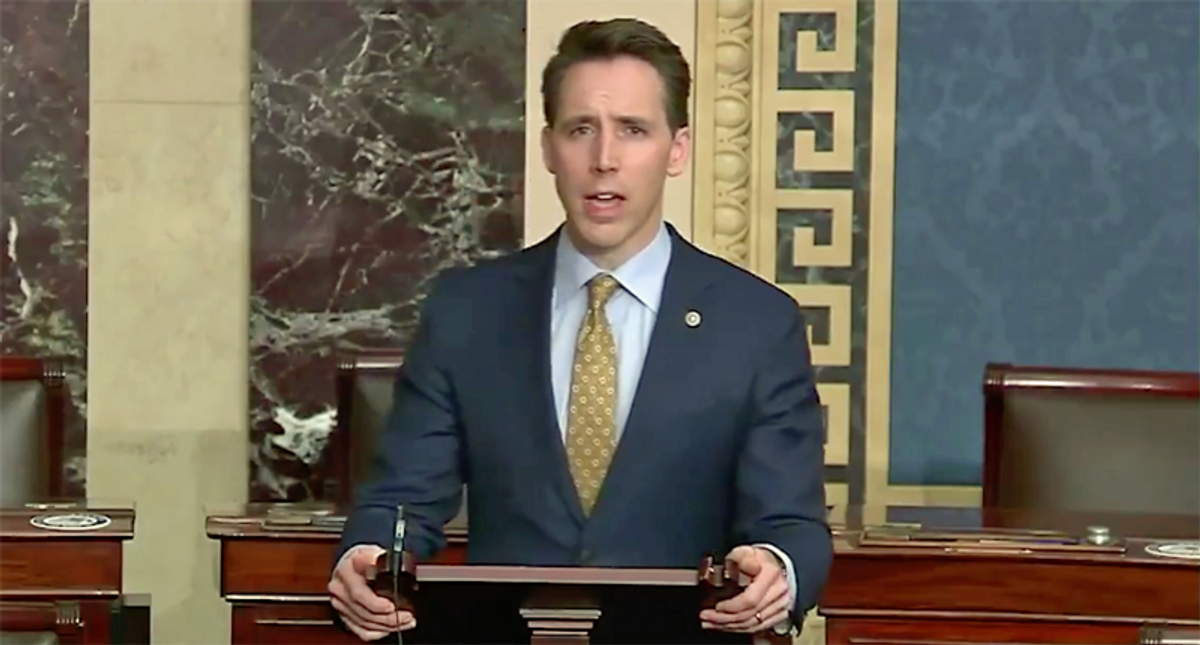 Mega-donor who bankrolled Josh Hawley calls for senator to be censured: 'We owe it to our children'