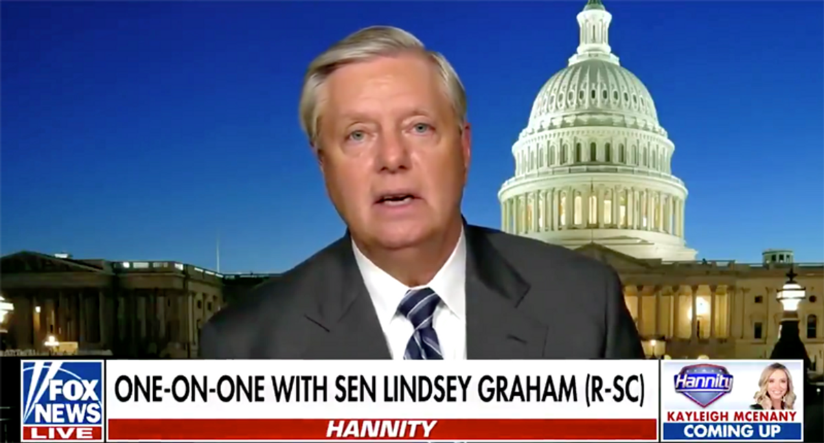 Lindsey Graham hammered for 'hostage crisis' demand to end impeachment or violence will continue