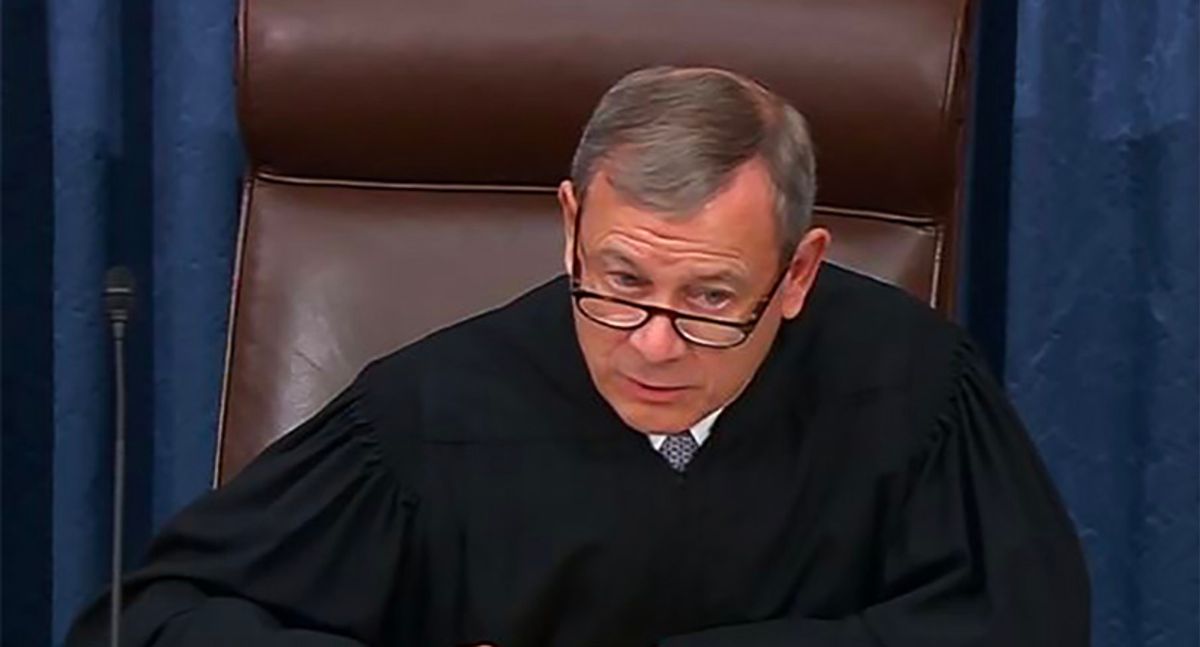 John Roberts' absence from Trump's second impeachment trial should come as no surprise