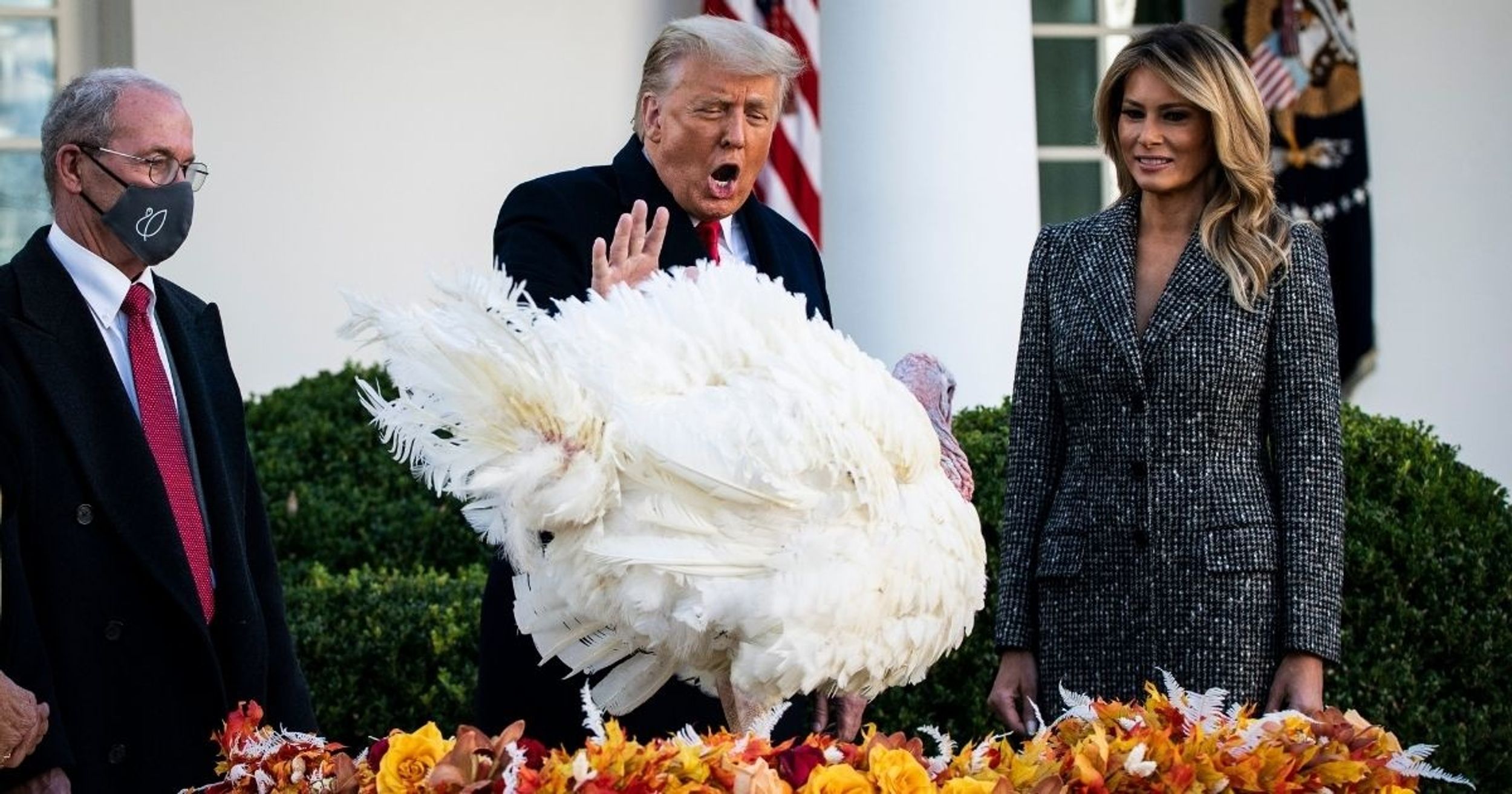Awkward Photo Of Trump's Turkey Pardon Sparks A Hilarious Photoshop Battle—And We're Gobbling It Up